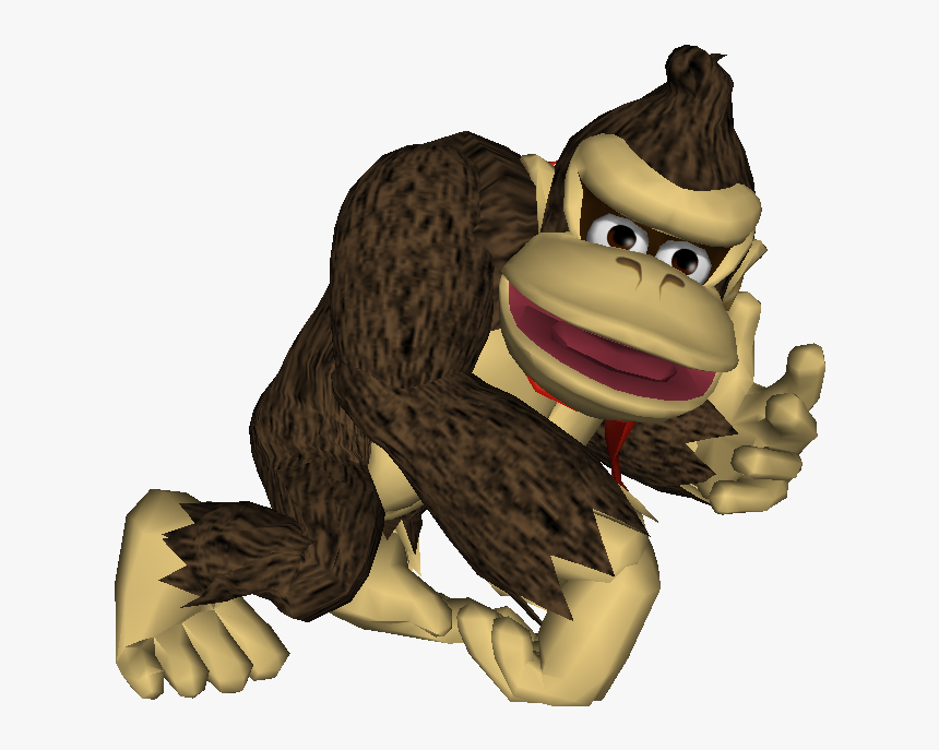 Download Zip Archive - Super Smash Bros Melee Donkey Kong Trophy, HD Png Download, Free Download