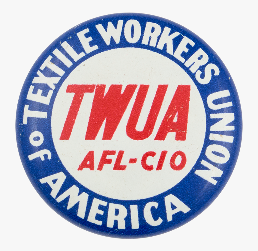 Textile Workers Union Of America Club Button Museum - Emblem, HD Png Download, Free Download