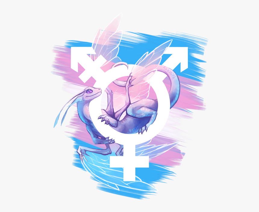 Pride Dragons Trans, HD Png Download, Free Download