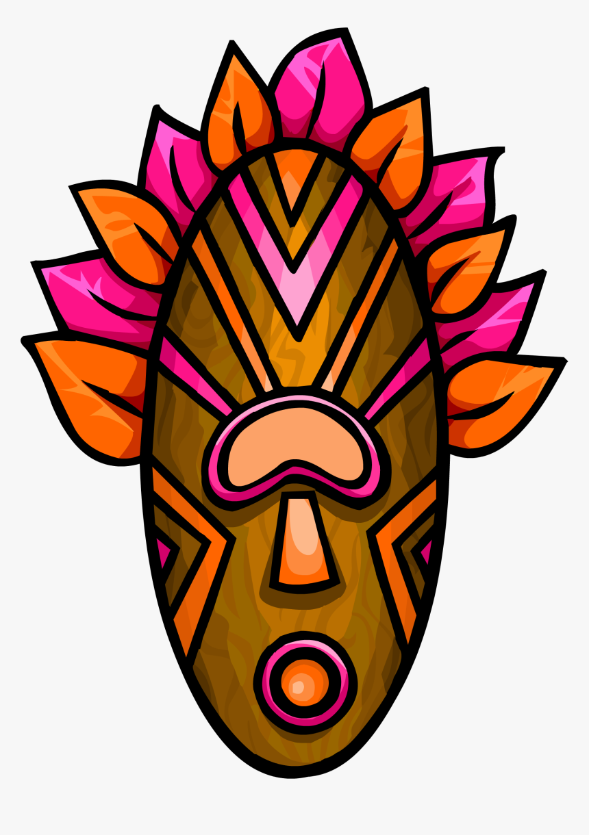 Tiki Mask Png, Transparent Png, Free Download