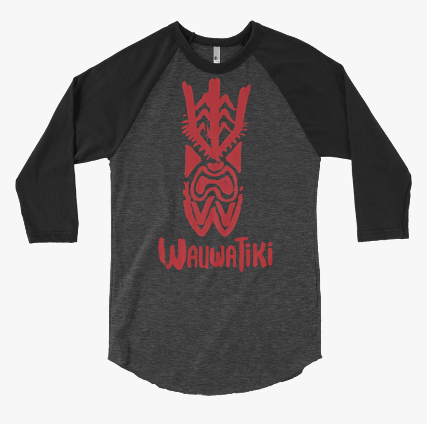 Load Image Into Gallery Viewer, Tiki Mask 3/4 Sleeve - Raglan Sleeve, HD Png Download, Free Download