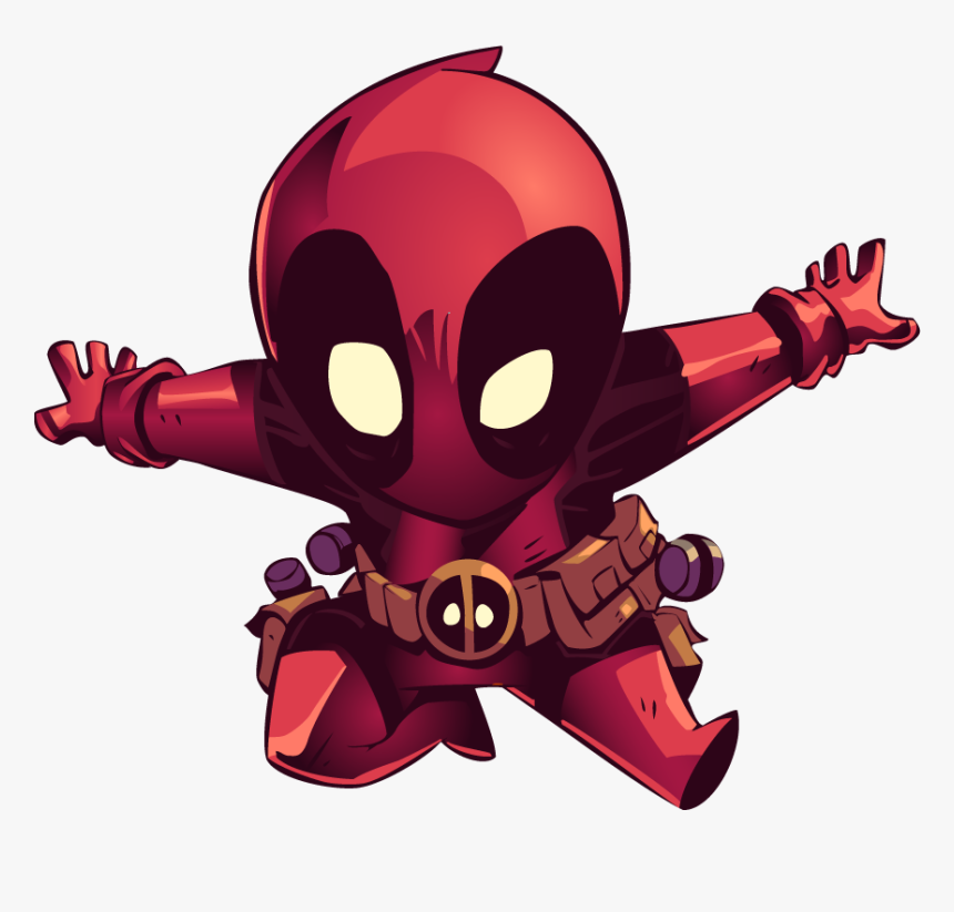 Deadpool Clipart Derek Laufman - Deadpool Chibi Png, Transparent Png, Free Download