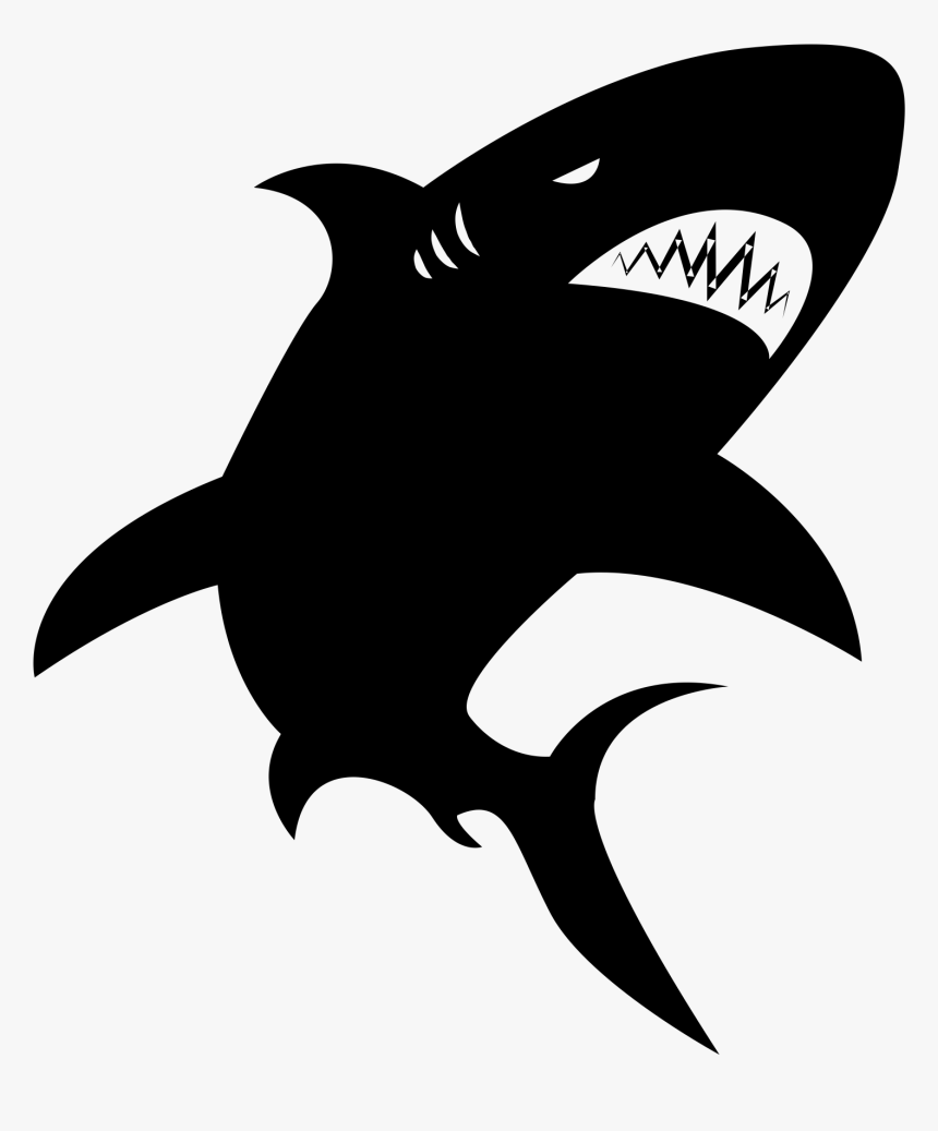 Shark Silhouette Svg Hd Png Download Kindpng