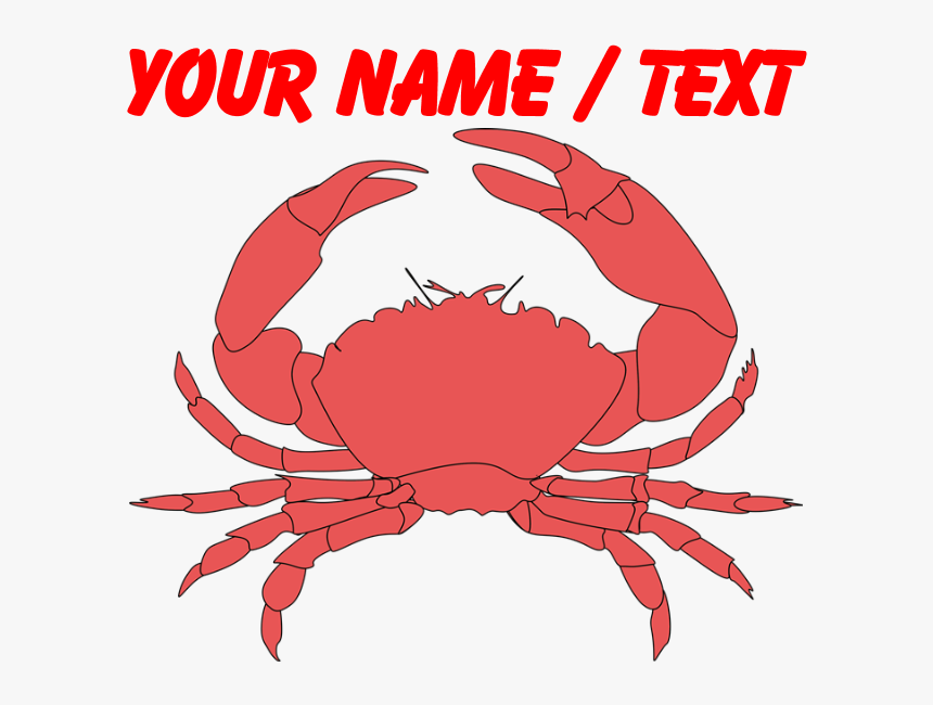 Custom Red Crab Mousepad, HD Png Download, Free Download