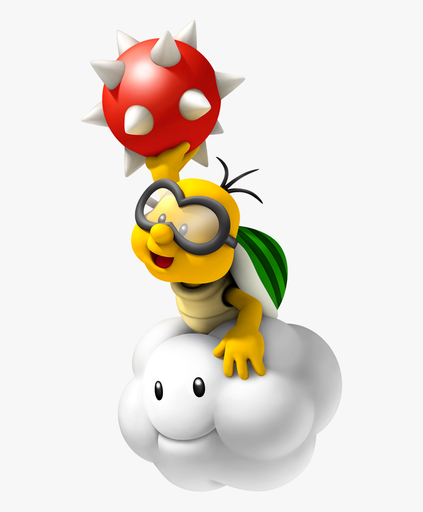 Lakitu Con Tartaspina, HD Png Download, Free Download