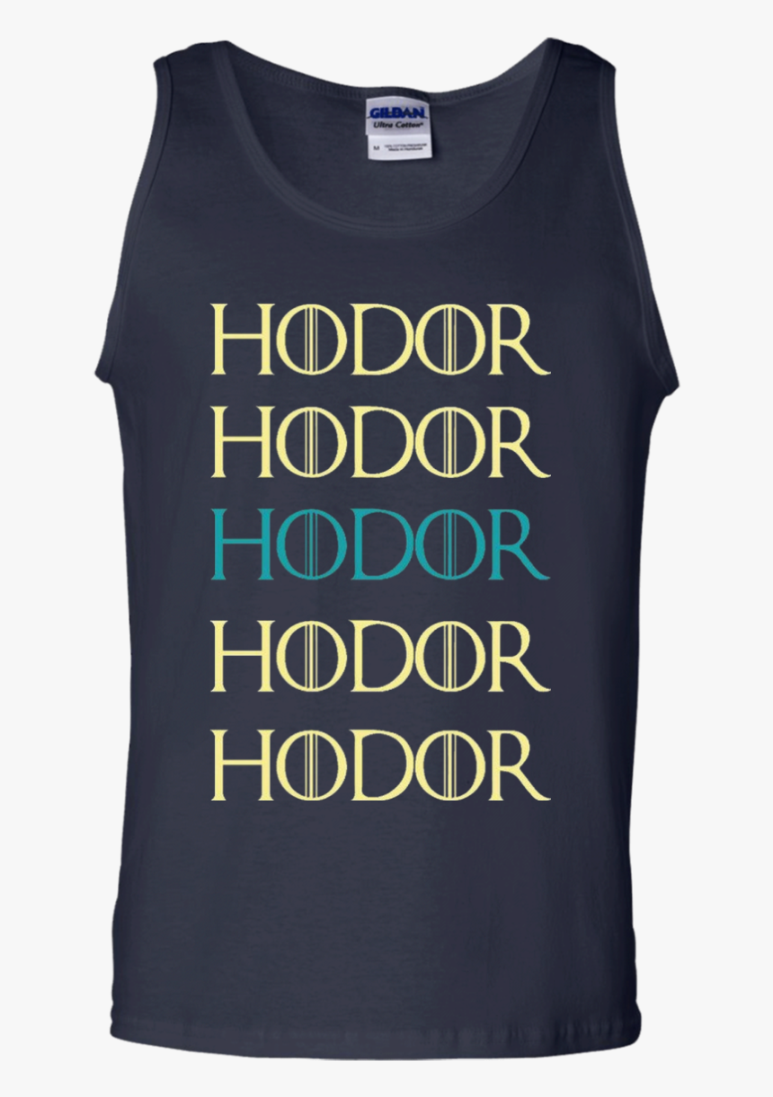 Men"s Hodor Hold The Door Game Of Thrones Tank Top, HD Png Download, Free Download