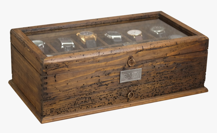 Glass Watch Box With Drawer No, HD Png Download, Free Download