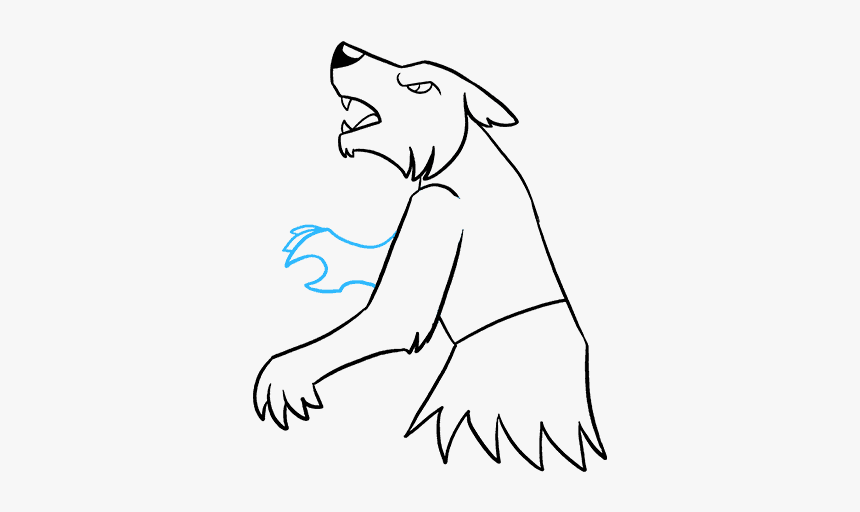 How To Draw Werewolf, HD Png Download, Free Download