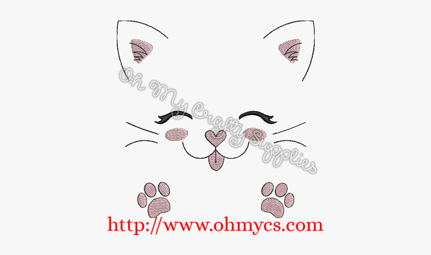 Kitten Face Png, Transparent Png, Free Download