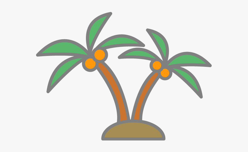 Palm Tree Icon Png, Transparent Png, Free Download