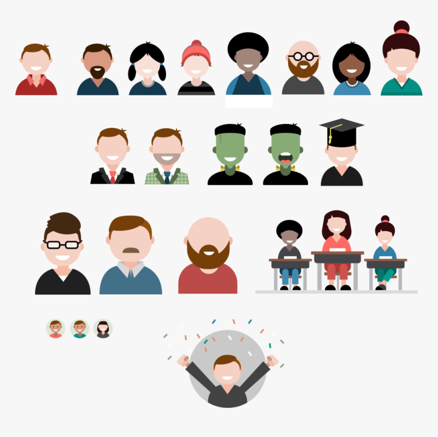 Shapes Of People Png, Transparent Png, Free Download