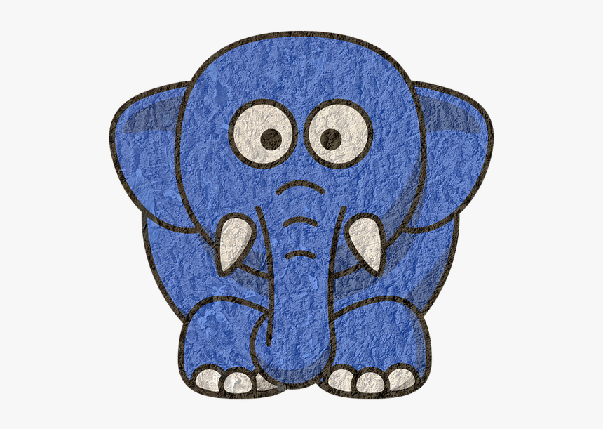 Elephant, Animal, Cartoon Elephants, Poly, HD Png Download, Free Download