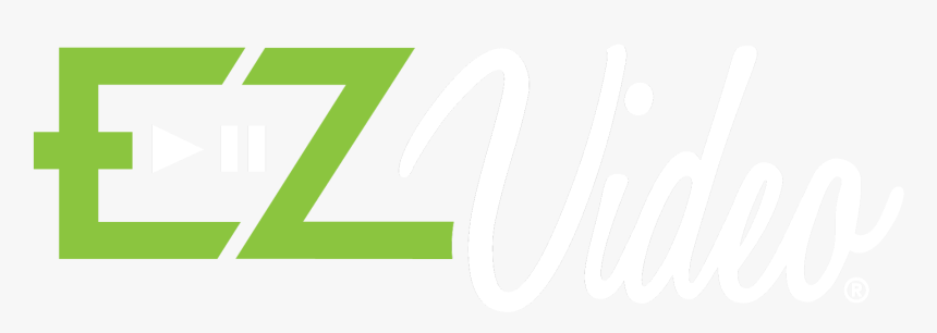 Ezvideo Logo White, HD Png Download, Free Download