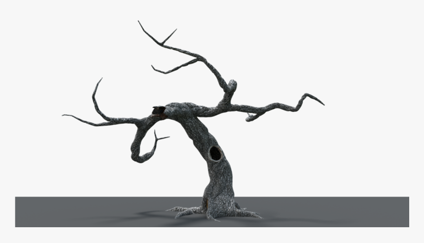 Spooky Tree - Monochrome, HD Png Download, Free Download