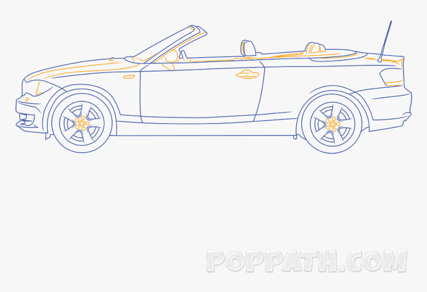 Transparent Convertible Clipart Black And White, HD Png Download, Free Download