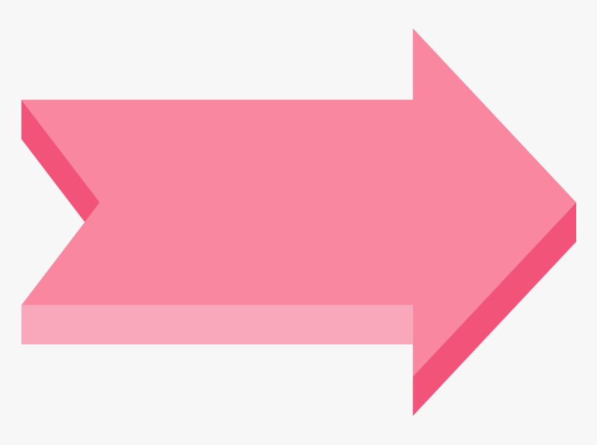 Pink Arrow Red, HD Png Download, Free Download