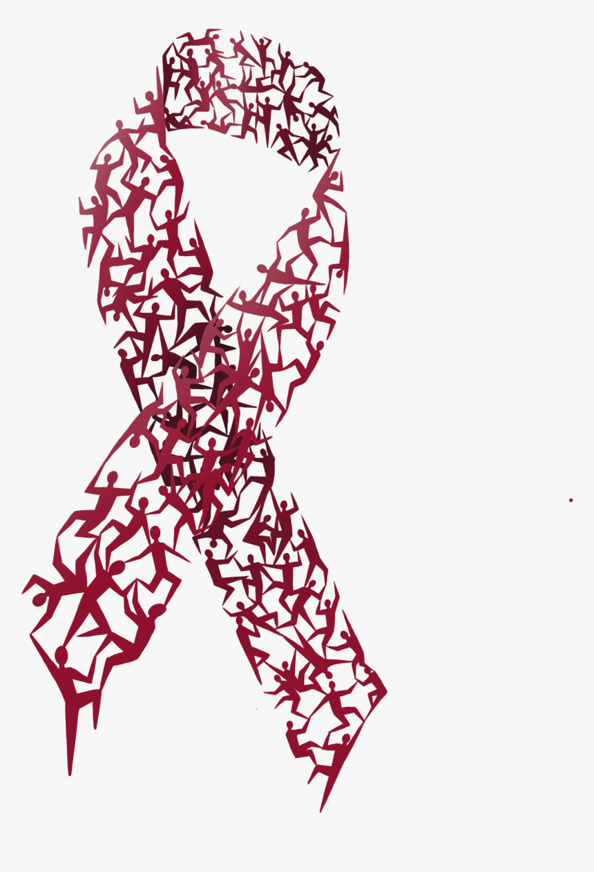 World Aids Day Ribbon , Png Download, Transparent Png, Free Download