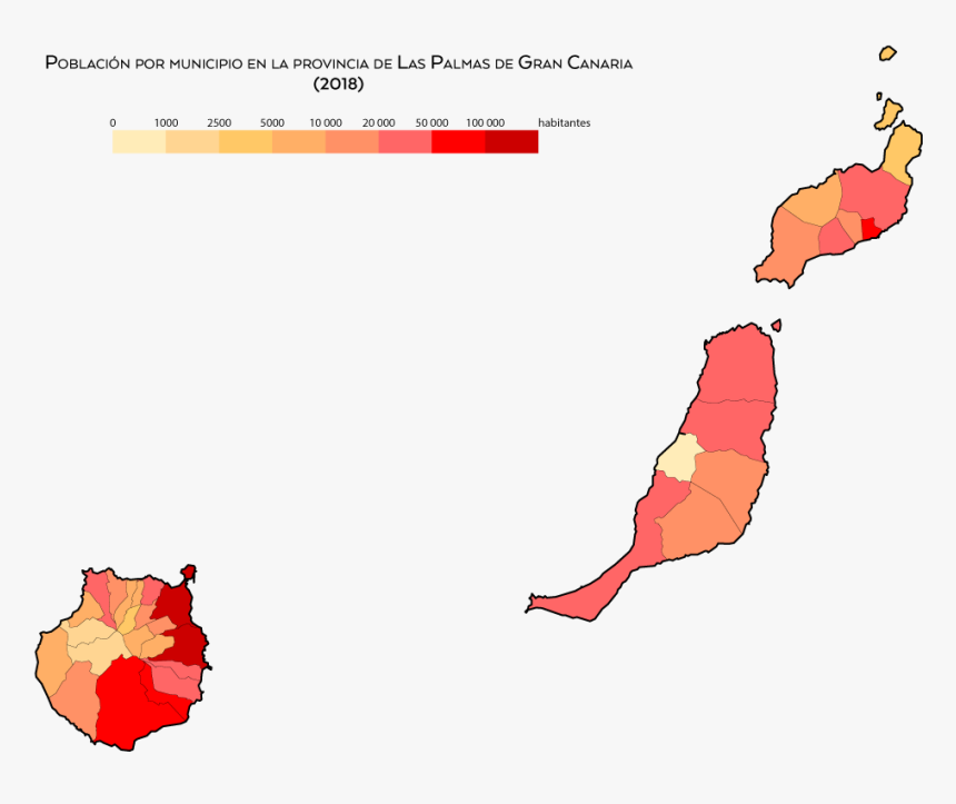 Las Palmas Poblacion 2018, HD Png Download, Free Download