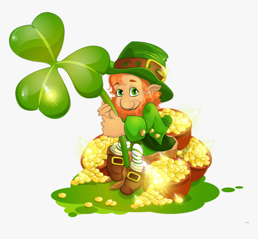 Popular Pictures Of Shamrocks And Leprechauns St Patricks, HD Png Download, Free Download