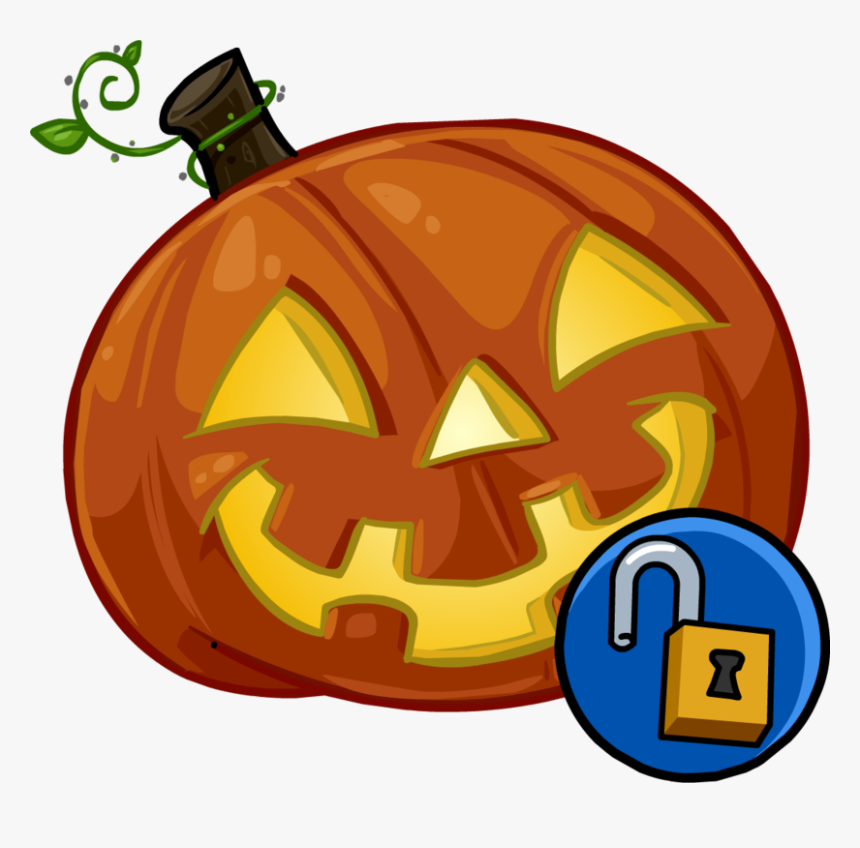 Glowing Pumpkin Head Clothing Icon Id, HD Png Download, Free Download