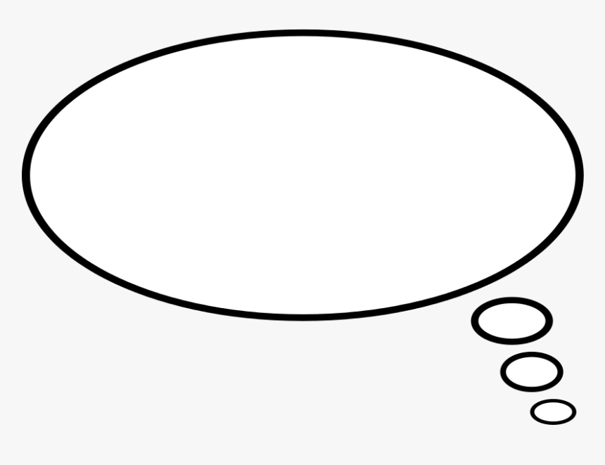 Thought Balloon Png, Transparent Png, Free Download