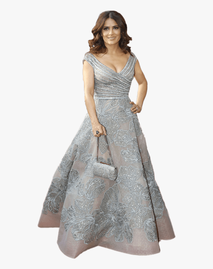 Salma Hayek Glamour, HD Png Download, Free Download