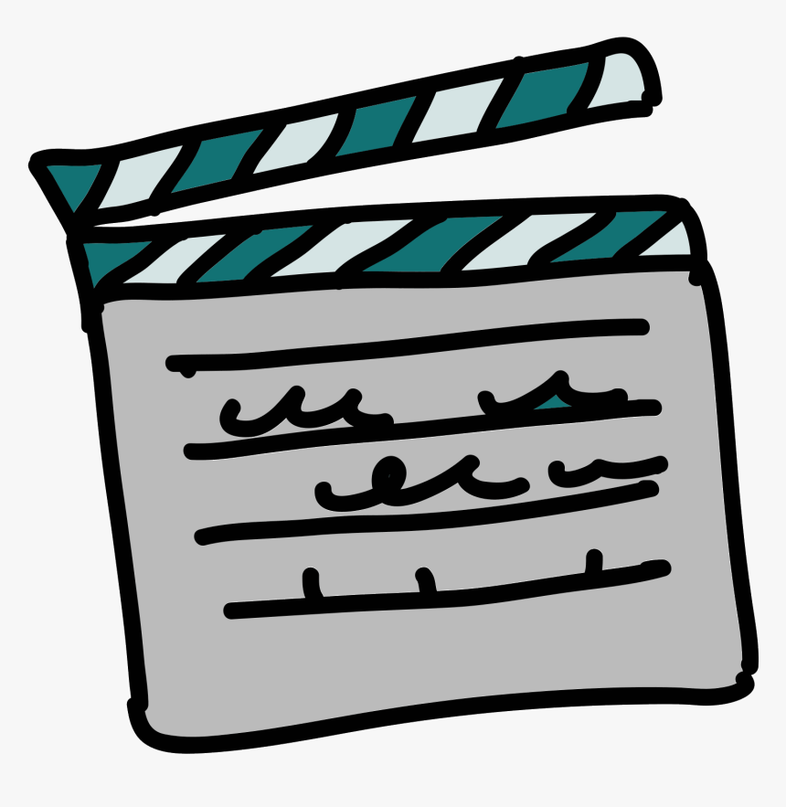 Movie Clapper Icon, HD Png Download, Free Download