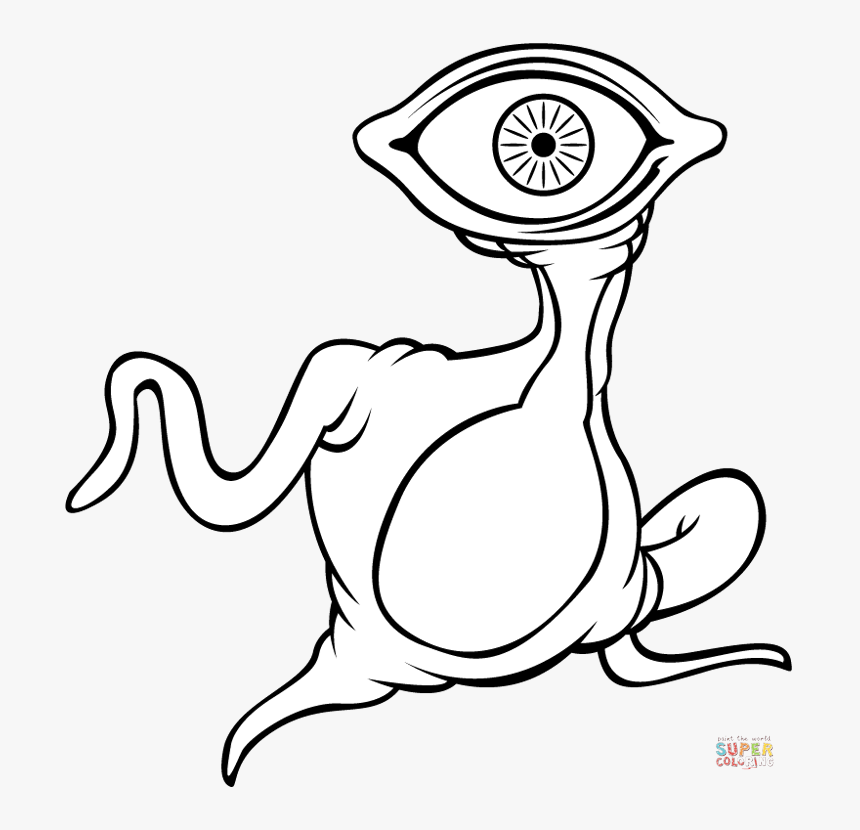 Creepy Eye Png, Transparent Png, Free Download