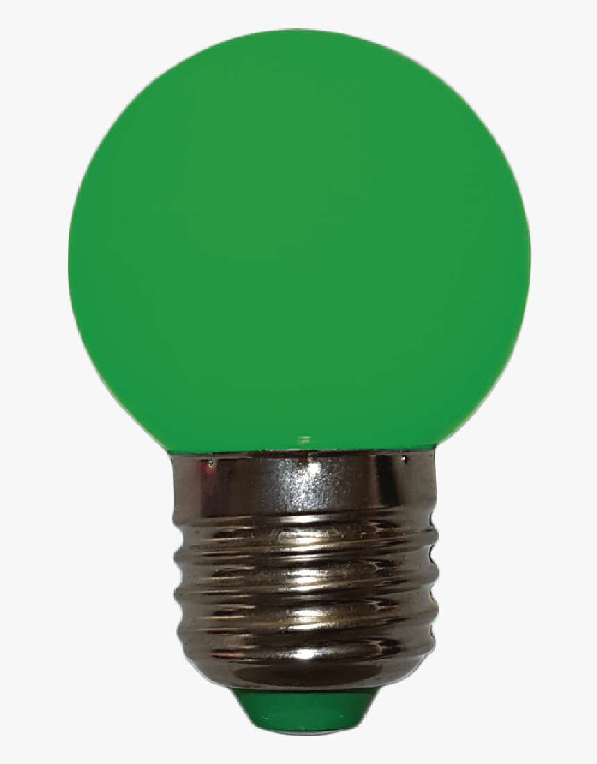 Bombillo Tipo Ping Pong Filamento Verde Micro Led, HD Png Download, Free Download