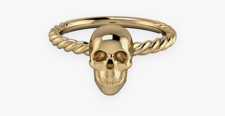 Gold Skull Png, Transparent Png, Free Download