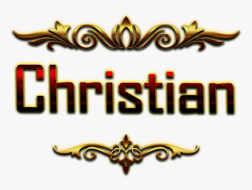 Christian Decorative Name Png, Transparent Png, Free Download