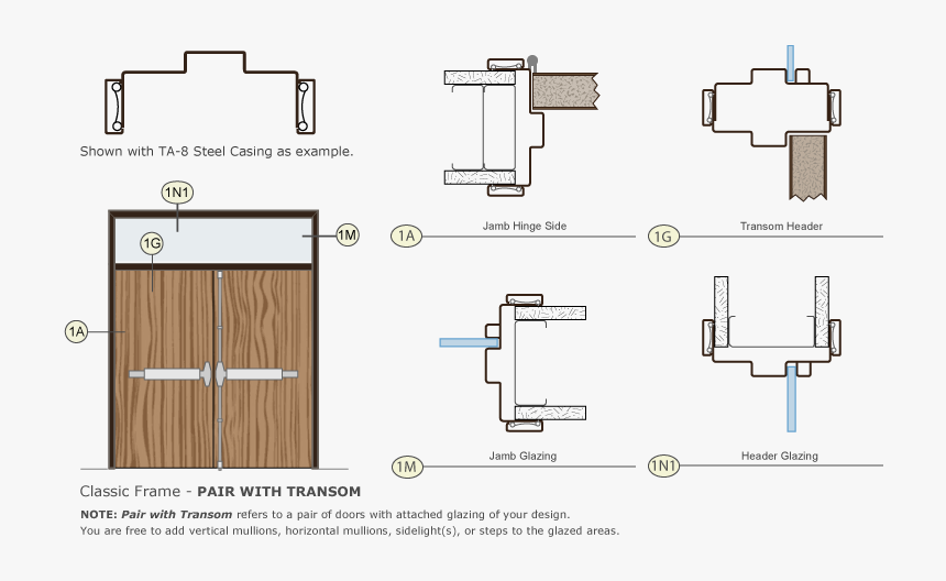 Timely Steel Prefinished Door Frames, Classic Series, HD Png Download ...