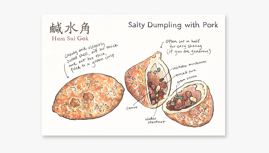 Salty Dumplings With Pork, HD Png Download, Free Download