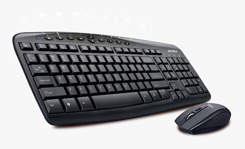 Intex Combo Grace Duo Wireless Keyboard, HD Png Download, Free Download