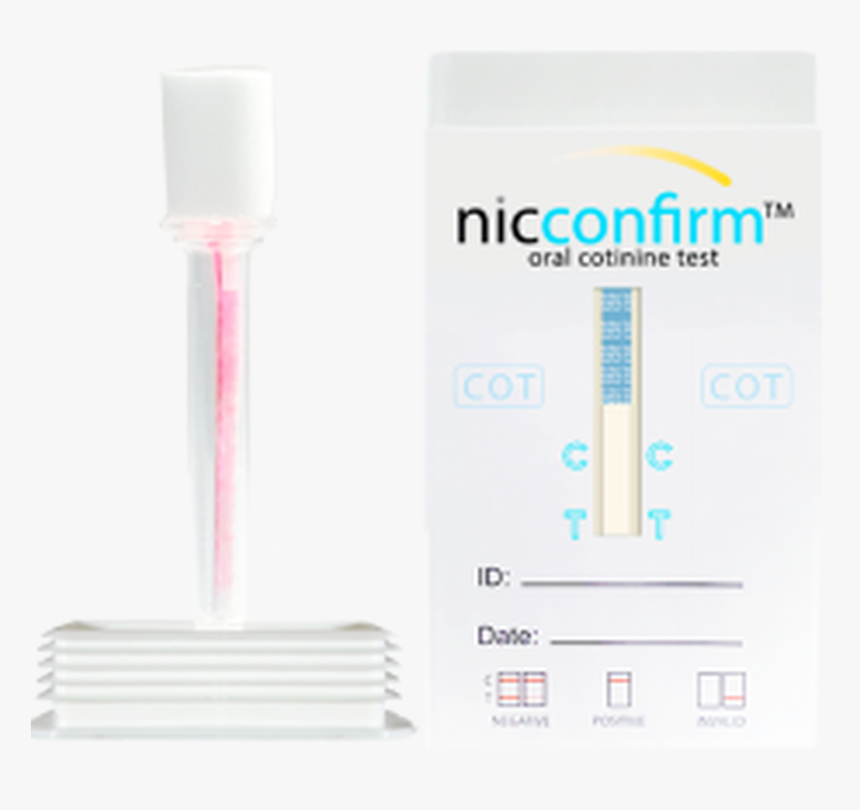 Nicotine Saliva Test, HD Png Download, Free Download