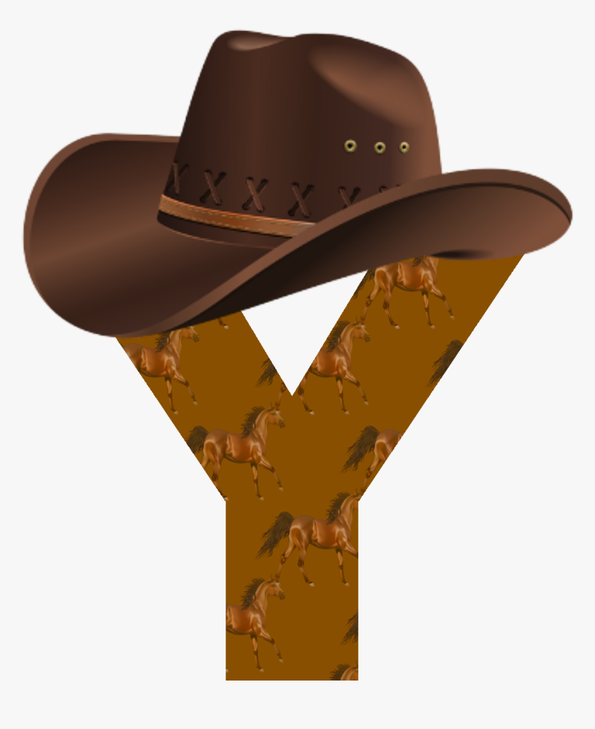 Free Download Cowboy Hat Clipart Cowboy Hat Horse - Cowboy Alphabet Png, Transparent Png, Free Download