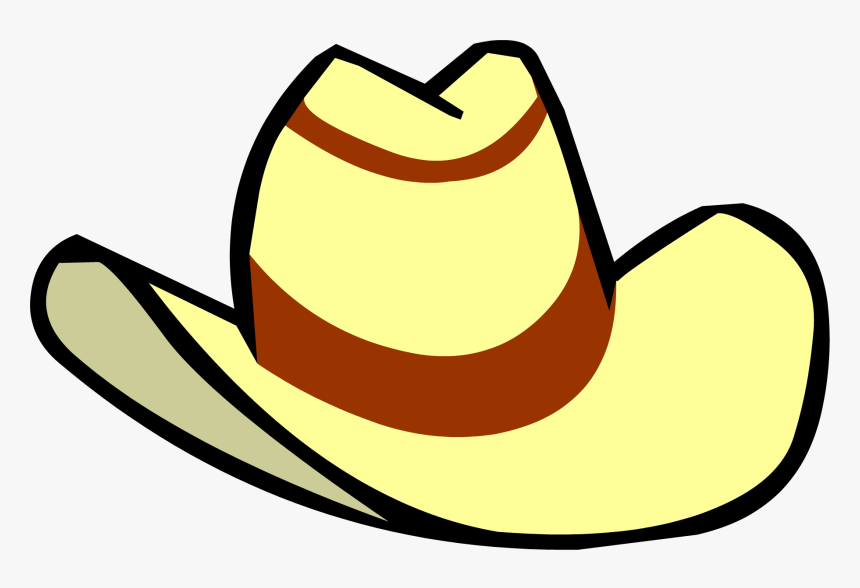 Transparent Png Cowboy Hat - Club Penguin Tan Cowboy Hat, Png Download, Free Download