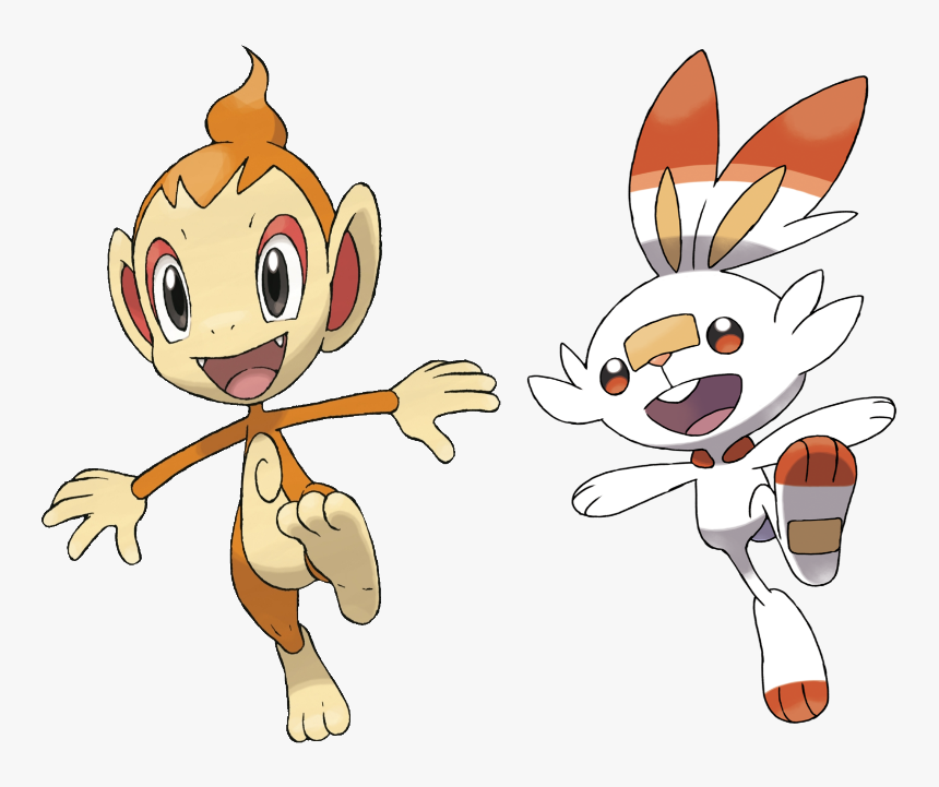 Pokemon Sword And Shield Starters Types, HD Png Download, Free Download