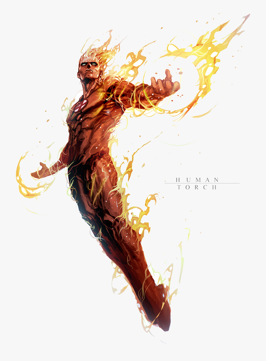 Dacre Montgomery Human Torch, HD Png Download, Free Download