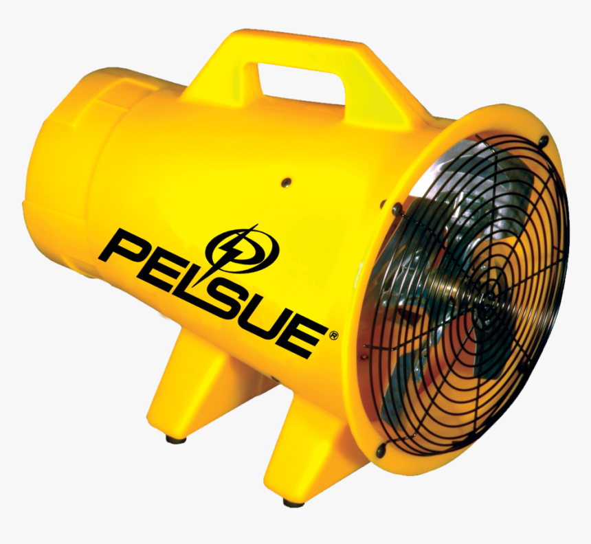 Image Showing The Axial Blower 1325p - Yellow Cylinder Fan Handles, HD Png Download, Free Download