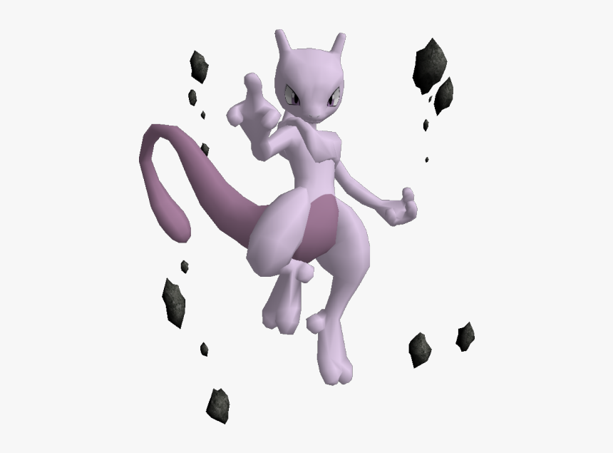 Download Zip Archive - Super Smash Bros Brawl Mewtwo Trophy, HD Png Download, Free Download