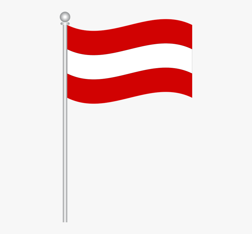 Flag Of Austria, Flag, Austria, World Flags - Transparent Austria Flag, HD Png Download, Free Download