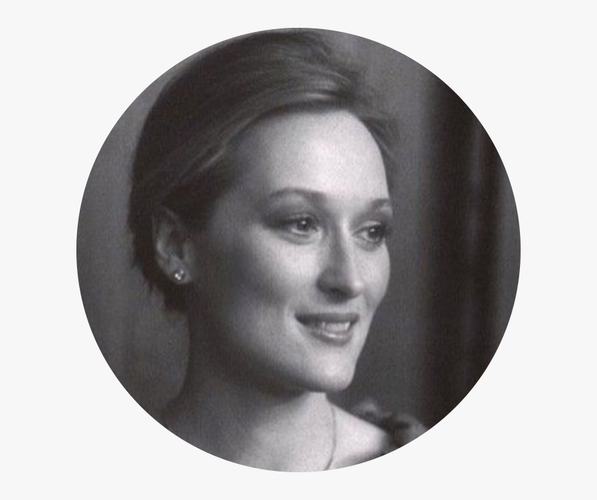 Meryl Streep Black And White, HD Png Download, Free Download