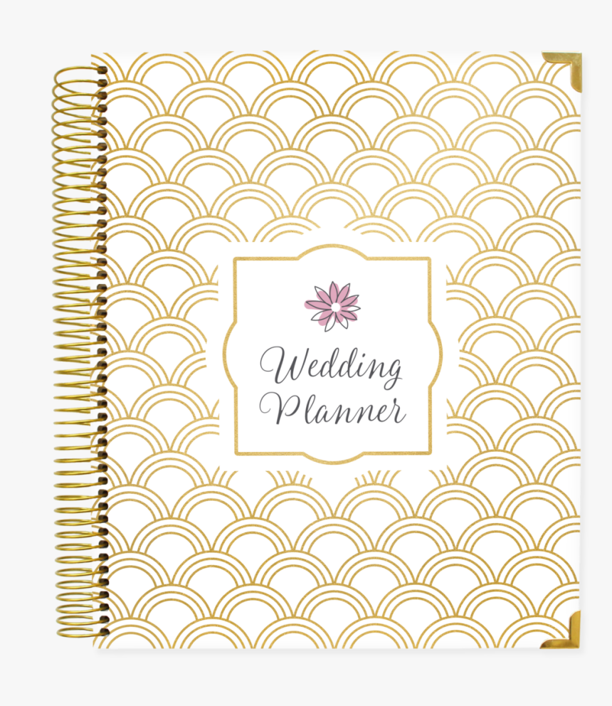 Wedding Planner & Calendar, Gold Scallops, HD Png Download, Free Download