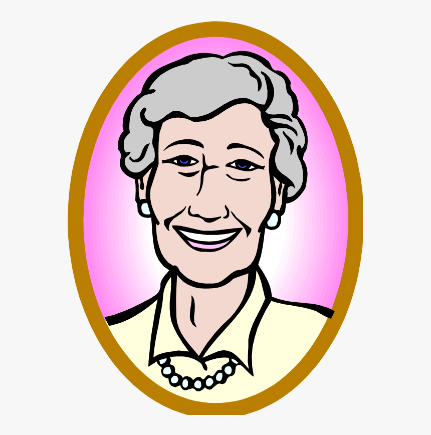 Elderly Lady Clipart Clipart Collection Royalty - Older Lady Clip Art, HD Png Download, Free Download