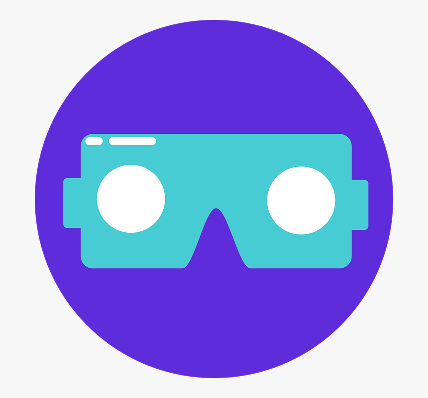 Vr, Virtual Reality, Goggles, Reality, Technology - Circle, HD Png Download, Free Download