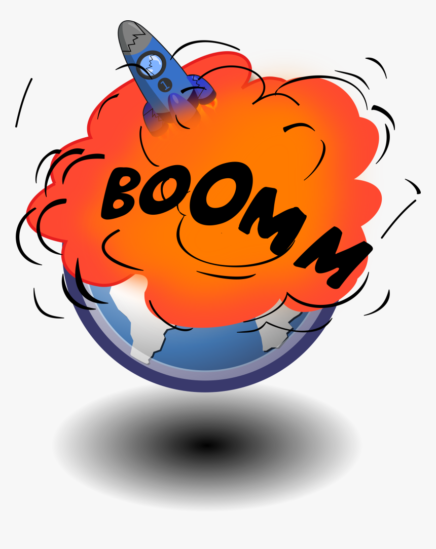 Clipart - Rocket Explosion Clipart, HD Png Download, Free Download