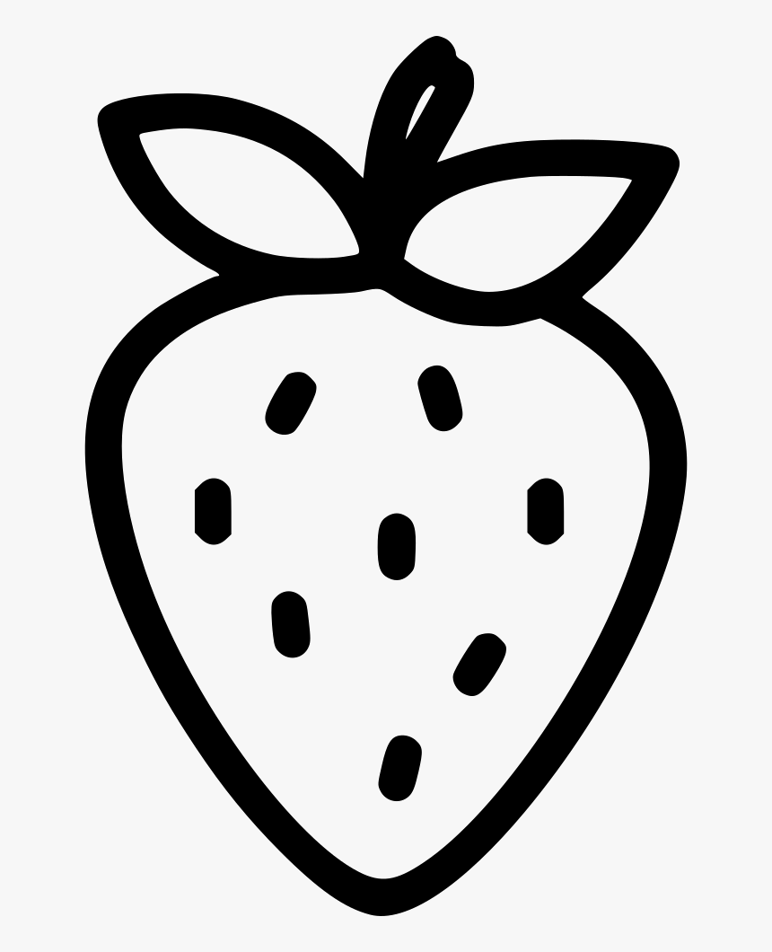 Download Strawberry Fruit Strawberry Svg Free Hd Png Download Kindpng