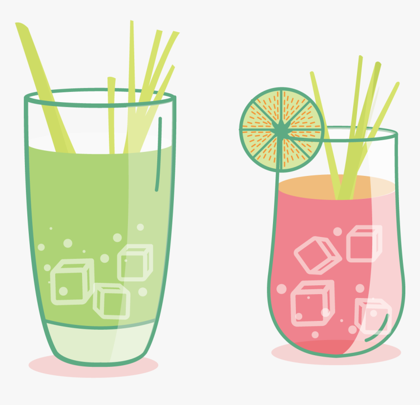 Image Free Stock Alcohol Vector Soda Glass - Juice, HD Png Download, Free Download