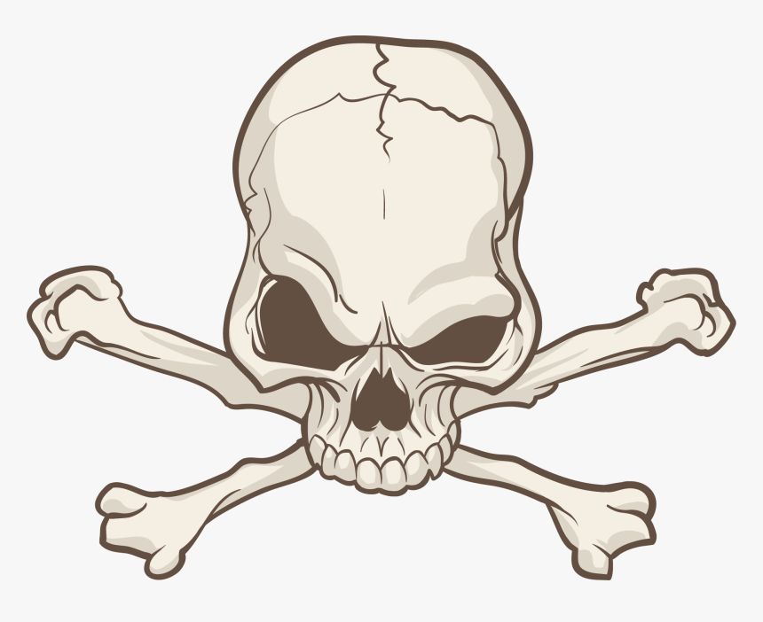 Skull Tattoo Silhouette Transparent Background, HD Png Download, Free Download